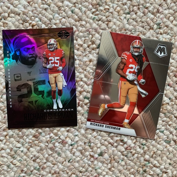49ers NFL Card Lot (5) Deebo Aiyuk Sherman Panini - Picture 4 of 5